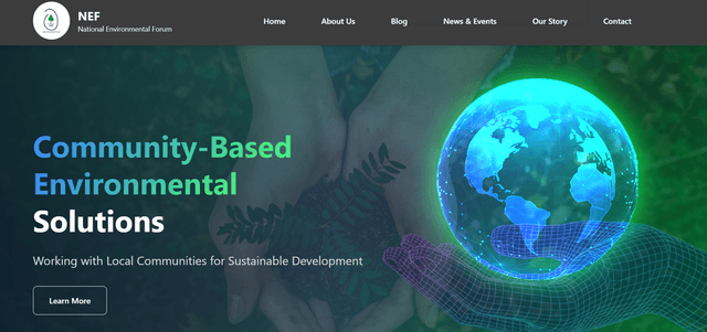 National Environmental Forum screenshot